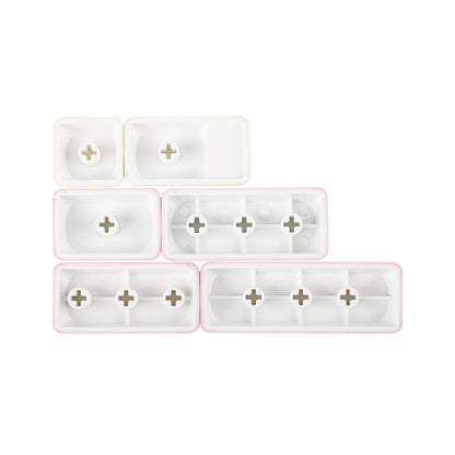 Cream Bunny PBT Keycaps