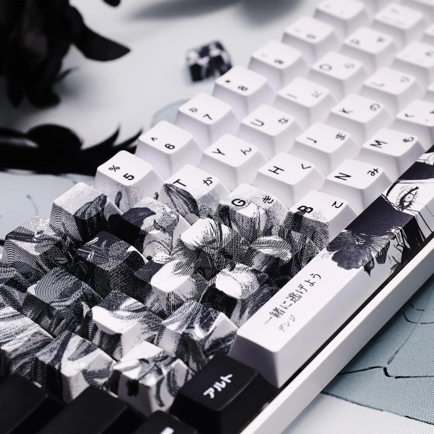 Chainsaw Man Anime Keycaps