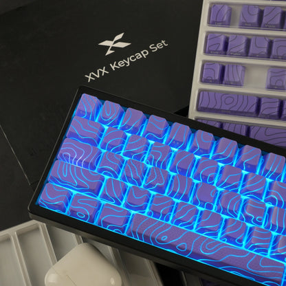 Icey Cobweb Keycaps