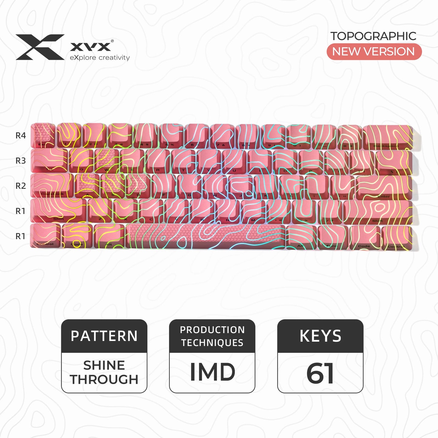 Icey Cobweb Keycaps