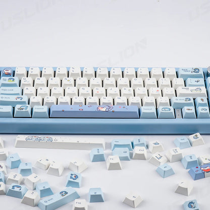 Blue Skarkbite Keycaps