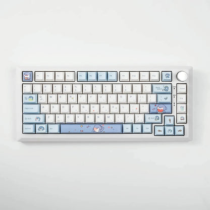 Hot Blooded Shark Theme Keycaps