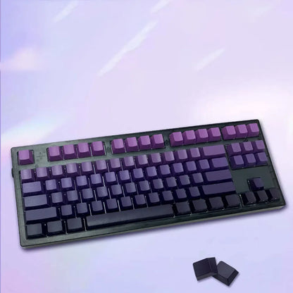 Purple Gradient Keycaps