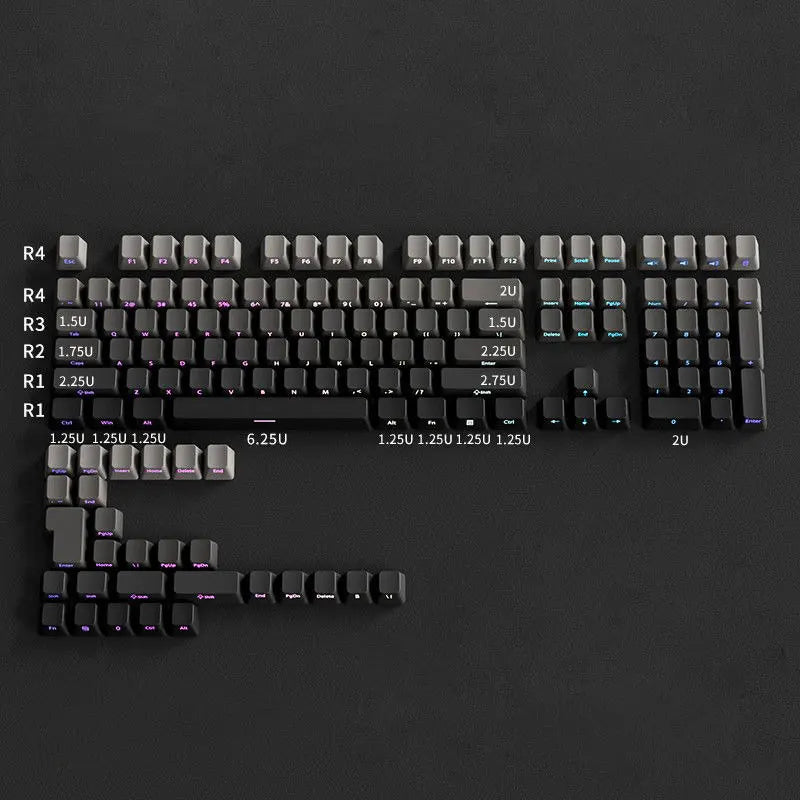 Purple Gradient Keycaps