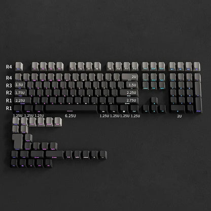 Purple Gradient Keycaps