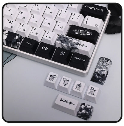 Chainsaw Man Anime Keycaps